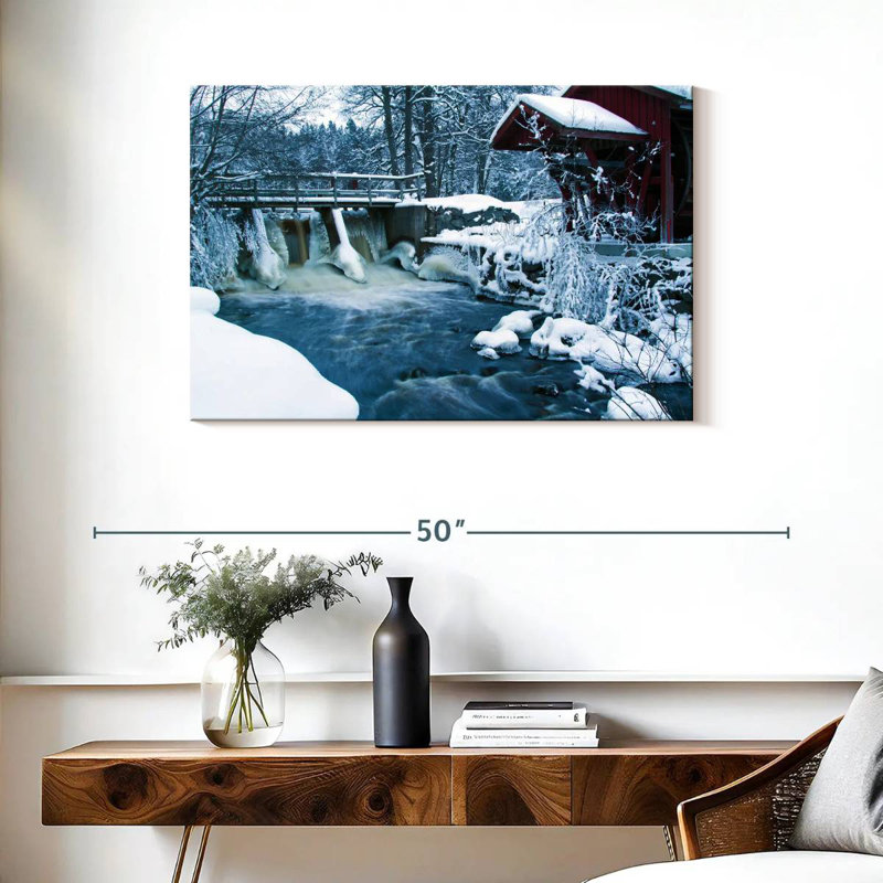 Alvord Winter River, H 24 po x l 36 po