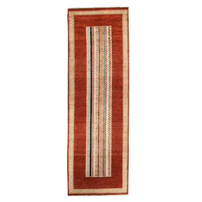 One-of-a-Kind 3'3" X 9'9" Runner Wool Area Rug in