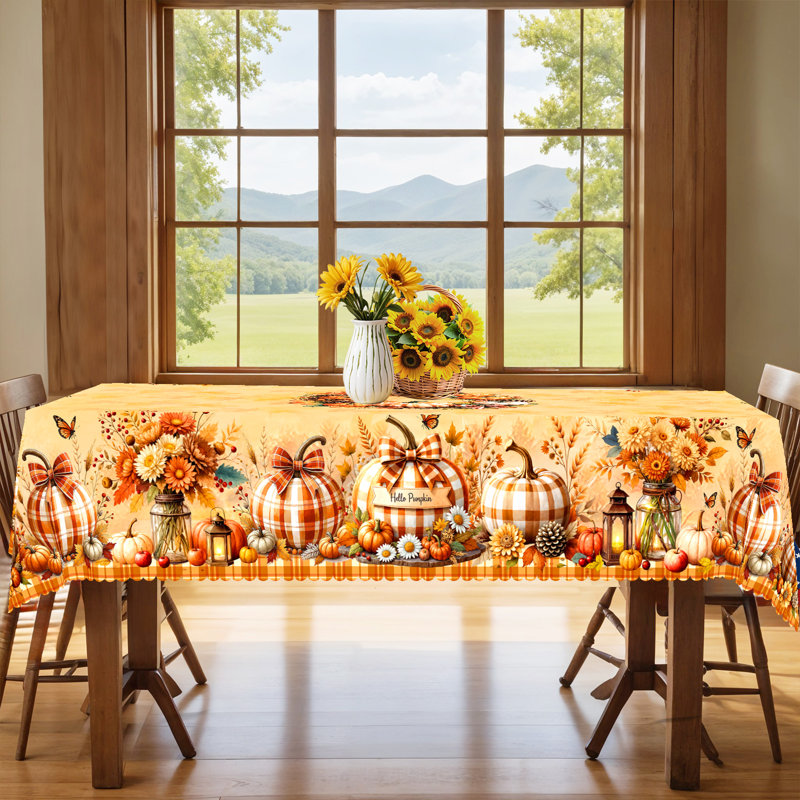 Nappe automne-hiver rectangulaire 140 x 180 cm, L 70,87 po x l 55,12 po