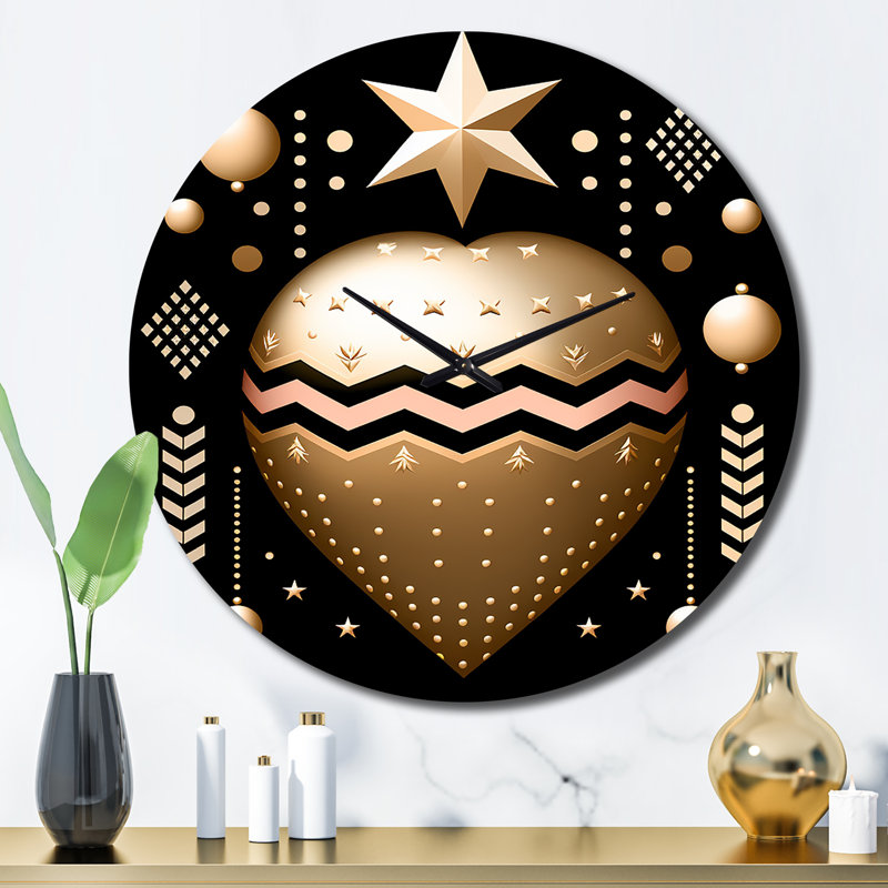 Horloge murale Golden, Grand