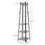 Baryram Metal Freestanding 8 - Hook Coat Rack-1414646271