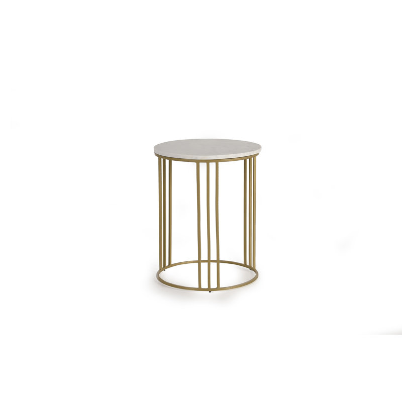 Boulat Pedestal End Table