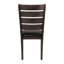 Ensemble de chaises de salle à manger en bois 2 pièces