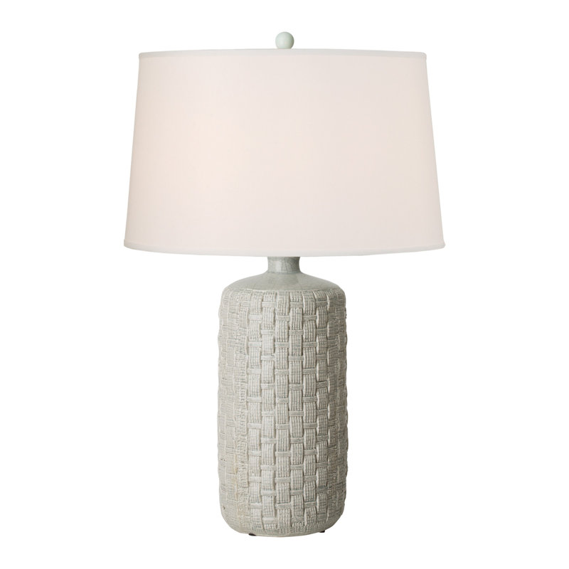 Lampe de table grise 32 po Loyce