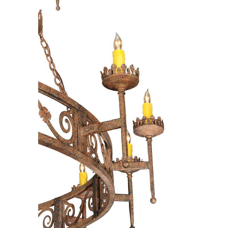 Rustic Lodge 16 - Light Chandelier