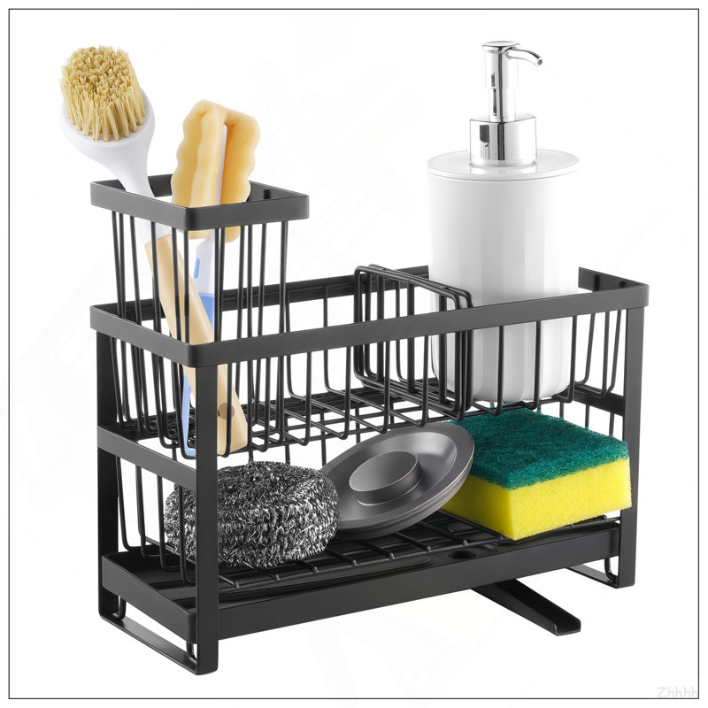 Porte-éponge de rangement pour évier de cuisine