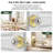 Coolnews Retro Elegant Series Crystal Passage Door Knobs-111400833