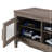 Techni Mobili Grey Driftwood TV Stand