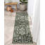 Tapis vert floral rétro Dazzle-319699037