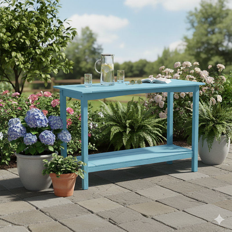 Buffet 48 po, Bleu pâle