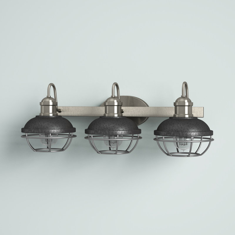 3 - Light Dimmable Vanity Light