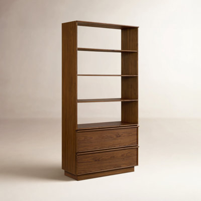 Collins 36" Walnut Bookcase