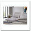 Fauteuil d'appoint rembourré convertible-375587459