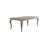 Dedden Retta Silver Faux Leather Upholstered Seat Rectangular Dining Room Set