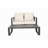 Rectangular Coffee Table, Light Gray Cushions-734162601