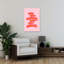 «Take More Chances Dance More Bold Playful», reproduction d'art murale rétro-438132904