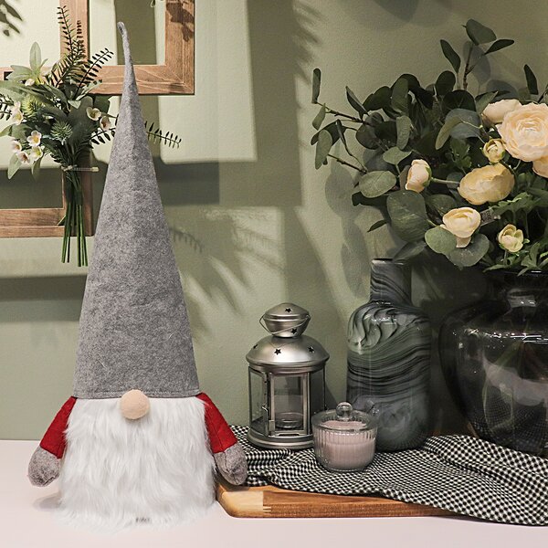 The Holiday Aisle® Gnome Christmas Mantel Table Decoration | Wayfair