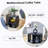 Hexagonal MDF Coffee Table, Characteristic Pattern Stickers