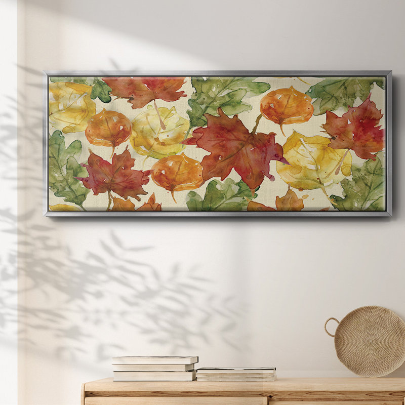 Autumn Leaves- Framed Canvas