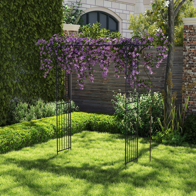 Treillis de jardin en métal