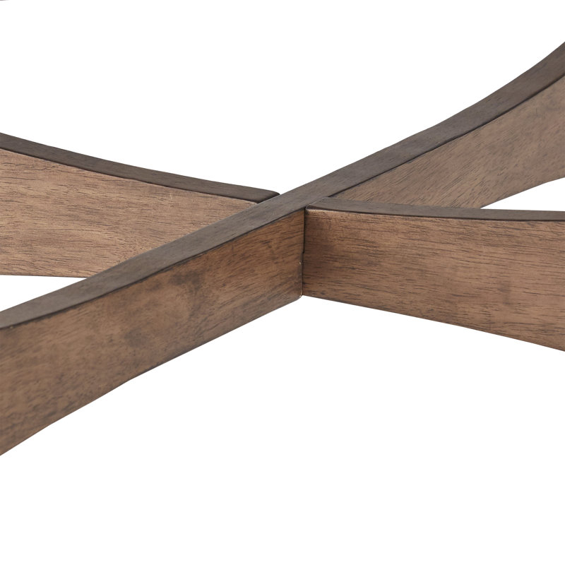 Ensemble de tables basses 2 pièces Gambino, Noyer foncé