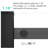 56 - 60"W X 76"H Shower Door, Tempered Glass, Matte Black Supports, Smooth Sliding Function, Water Spot Coating, Modern Bathroom Accessory Glass Enclosure, 76"H, Design, Hardware, Movement, Easy To