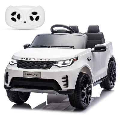 Voiture électrique 12V pour enfants 4,5AH, jouet avec télécommande, véhicule électrique pour enfants avec lumières DEL blanches