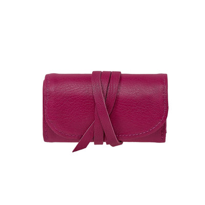 Leather Jewelry Roll
