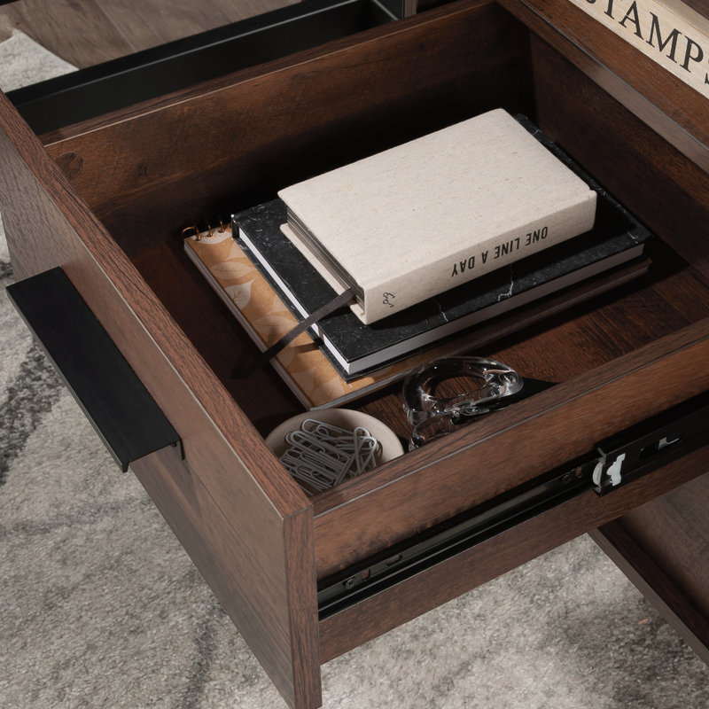 L-Shaped Steel Computer Desk