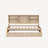 Twin Size Bed Frame with Side Bookshelves, Built-in USB Port And 2 Drawers-319141019