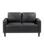 Fauteuil rustique en similicuir 3 pièces Rustic