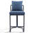 26'' Chenille Counter Stools With Backrest & Metal Frame, Modern Upholstered Bar Chairs For Kitchen Island-1816813708-1815563994