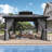 14 Ft. W x 12 Ft. D Metal Patio Gazebo