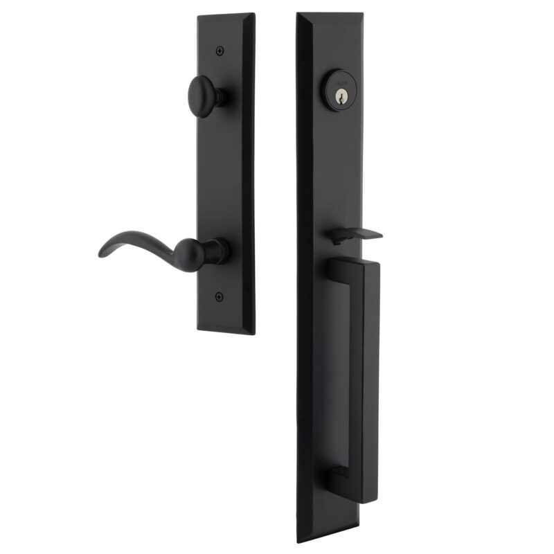 Ensemble de poignées factices en une pièce Ageless Iron Keep, 2 3/4", Droite