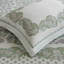 Ensemble de literie fleuri vert, couette en coton riche pour chambre à coucher, format Queen/Full