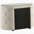Ivory 2-drawer Upholstered Nightstand Bedside Table