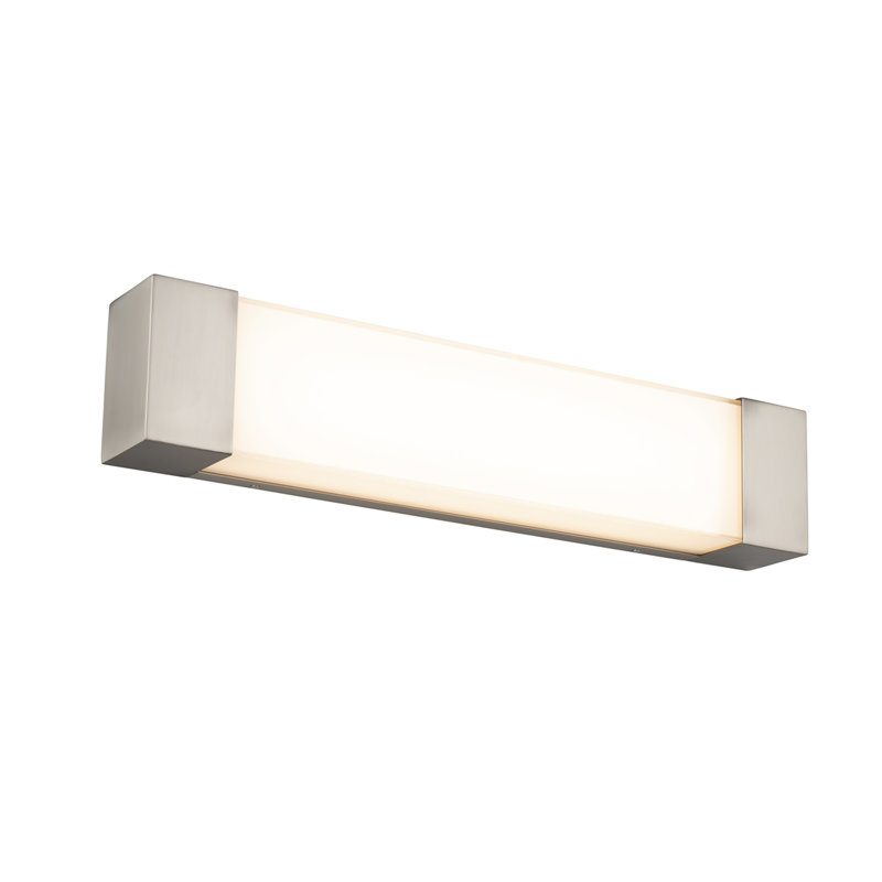 Hucksley 1 - Light LED Bath Bar, Brushed Nickel, 24" W