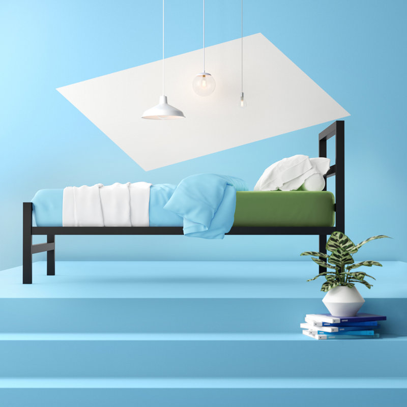 Bed Frame, Single (3'), Black
