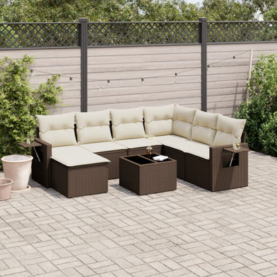 Ensemble de canapé de jardin Vidaxl