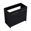 Meuble-lavabo pour salle de bain en châtaignier noir de 36 po - espace de rangement pratique et autoportant de 36 po