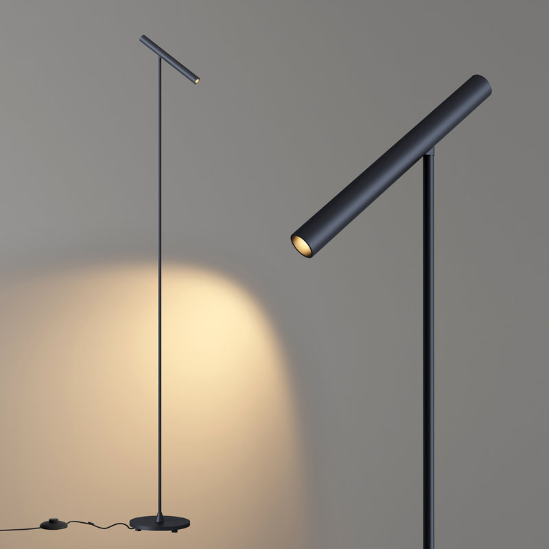 Led Floor Lamp Black