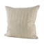 Housse de coussin beige et beige