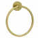 BathBlissEssentials 3-Piece Bath Hardware Set with 24 in. Towel Bar, Toilet Paper Holder and Towel Ring