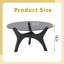Table basse 31,5 "en verre