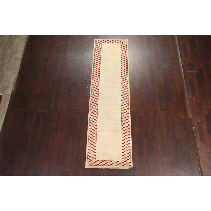 Tapis de couloir oriental en laine Gabbeh Kashkoli