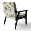 Idalene - Upholstered Cottage Accent Arm Chair