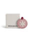 Festive Snowflake Ornament, Pink & White