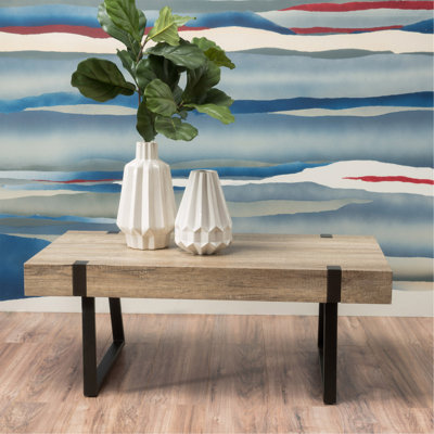 Table basse de style traîneau Gurmail
