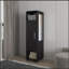 Garde-robe Boston, chambre à coucher, noir-644169146