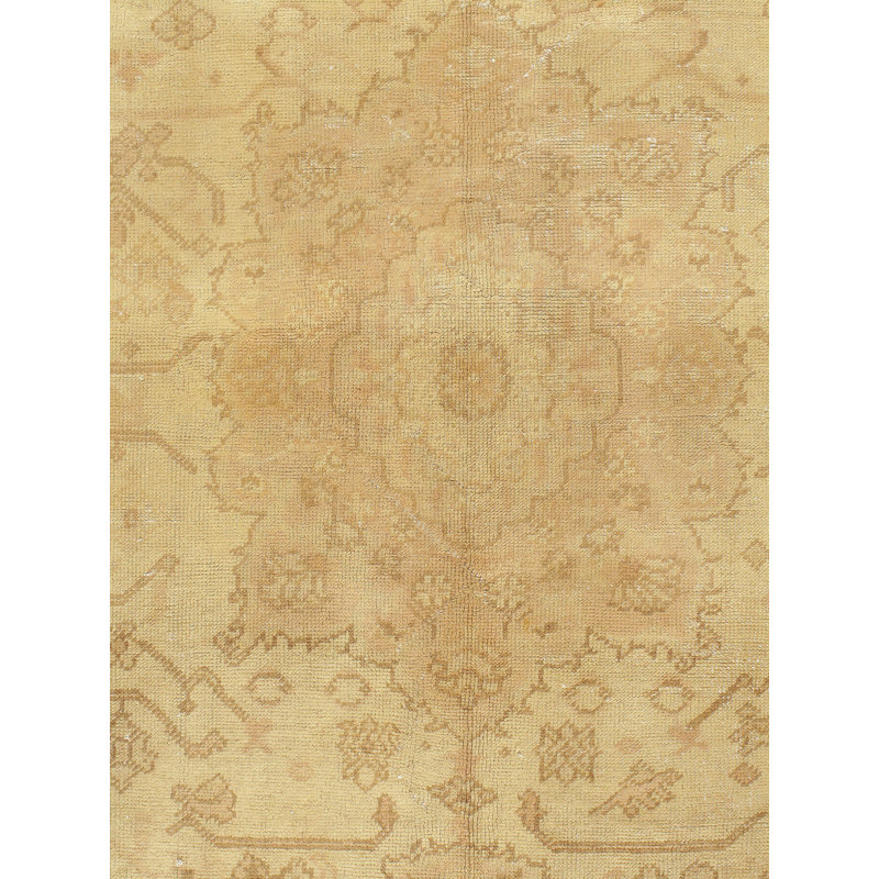 Tapis Oushak Antique Antique Shabby Elegance